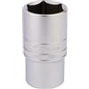 Draper ht-mm/MS 1/5,1 cm Square Drive 6 Point Metric Deep socket (32 mm), blu