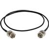 HangTon Monitor videocamera 3G HD SDI Video Cavo coassiale 75 Ohm High-Flex sottile da BNC a BNC 10cm