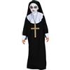 Pegasus costume costume Suora Horror halloween di carnevale (5-6 anni)