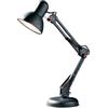 Premier PREM-2501068 Lampada da Scrivania, Metallo, Nero