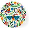 Excelsa Mexican Flower Sottopentola, Ceramica dolomite e sughero, Cm. 16 x 16