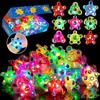 SCIONE Bomboniere per Festa 24 Pezzi Riempitrici per Borse Luce LED Braccialetto Antistress Articoli per Festa Regali di Ritorno per Bambini Bomboniere per Compleanno San Pasqua Halloween Natale