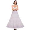 SHIMALY Sottogonna da Sposa Lunga per Abito Formale da Donna, Verde, XL-3XL