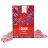 AATMANA Polvere Di Petali Di Rosa | Rose Petal Powder | Schiarimento E Imperfezioni Della Pelle | Idratante Schiarente Per La Pelle | Maschera Viso Minimizer 100 Grams