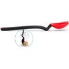 Dreamfarm Mini Supoon Antiaderente Sit-Up Silicone Raschietto da Cucina, Raschietto per Barattoli Misura 5ml Tsp - 8 Rosso
