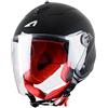 Astone Helmets - MINIJET S monocolor- Casque jet - Casque jet usage urbain - Casque compact - Coque en polycarbonate - Black Gloss XXL