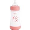 Chicco - Biberon Perfect 5 Girl Flusso Medio Confezione 240ML