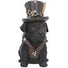 Nemesis Now Cogsmiths - Statuetta a forma di cane, 26 cm, colore: Nero