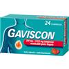 RECKITT BENCKISER H.(IT.) SpA Gaviscon 24 Compresse Gusto Fragola 250mg+133,5mg