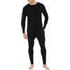 Fruit of the Loom Premium Thermal Union Suit Pantaloni Pigiama, Rosso, Large Uomo