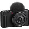 Sony ZV-1F Vlog Camera + Obiettivo 20mm F2.0-8.0 Garanzia Ufficiale Sony