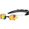 Arena Cobra Ultra Swipe Mirror Swimming Goggles Bianco