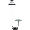 Contardi Calypso Guadaloupe lampada da terra con tavolino