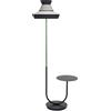 Contardi Calypso Guadaloupe Outdoor lampada da terra con tavolino