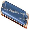 Fender MIDNIGHT BLUES HARMONICA Armonica - Diatonica - 10-Fori - Accordatura: F - Colore Blu (Limited Edition)