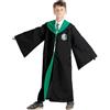 Ciao-Serpeverde Slytherin Costume Travestimento Bambino Originale Harry Potter (Taglia 9-11 Anni), Colore Nero, Verde, 11795.9-11