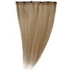 Love Hair Extensions Love-Extension con Clip, capelli veri, colore: biondo chiaro, 35 g