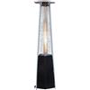 Domus Stufa a Gas Piramide Fungo da Esterno 12 Kw, Design a Piramide e Fungo, Montaggio su Pavimento, Piedistallo, Riscaldamento Esterno Gas Patio Giardino, 12000 Watt