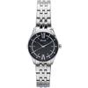 OROLOGIO STROILI DONNA ACCIAIO MAGLIA MESH MILANO BLACK DIAL CRISTALLI  SR-X2472L/10M : : Moda