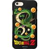 Personalaizer Cover per Iphone 7-8-SE 2020 - SE 3(2022) Negro con un diseño de Dragon Ball Z Shenron y Bolas