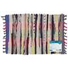 JVL-Zerbino, 40 x 60 cm, Tappeto Fatto a Mano in Materiale Riciclato, Colore: Multicolore