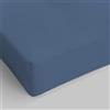 Italian Bed Linen Lenzuolo Sotto MAX COLOR con Angoli Elasticizzati da 25 cm Letto Piazza e Mezza 120x200 cm, 100% Cotone Made in Italy - Tinta Unita AVIO