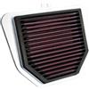 K&N Filtro Aria di ricambio compatibile con Yamaha FZ1 2006-2013 (YA-1006)
