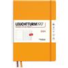 LEUCHTTURM1917 367758 Agenda settimanale e taccuino Composition (B5) 2024, 12 mesi, Rising Sun, Inglese