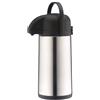 alfi CARAFFA A POMPA TT 2,5 litri, dispenser bevande in acciaio opacizzato, pompa integrata, tiene caldo per 12 ore, freddo per 24 ore, per 24 tazze, con maniglia, ottima per catering, senza BPA