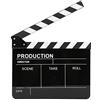 ciciglow Regista Clapperboard, 30x25 Cm / 11,81x9,84 Pollici Film Professionale Action Clap Strumento di Fotografia Magnete Integrato (lavagna)