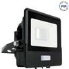 V-TAC FARO LED NERO 10W BIANCO CALDO CON CHIP SAMSUNG E SENSORE DI MOVIMENTO IP65 VT-118S-LED20256