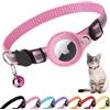 Croc-Cat® Collare gatto, accessori gatto compatibile con Apple airtag, collare airtag gatto con fibbia di sicurezza antiscottatura per gattini e cani di piccola taglia, airtag GPS non incluso!