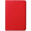 LIUCHEN caso tabletPer Samsung Galaxy Tab S2 8.0 pollici T710 T713 T715 T719 SM-T710 SM-T715 Custodia per tablet 360 Staffa rotante Flip Cover in pelle, rosso