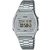 Casio B640WDG-7DF Orologio unisex in acciaio inossidabile al quarzo digitale, Argento, 38.9×35×9.9mm, Sport