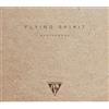 Clairefontaine 930024C - Taccuino cucito Flying Spirit 50 fogli 15.5x15.5 cm, carta avorio 90 g, copertina kraft marrone, motivo casuale