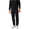 Champion Legacy Authentic Pants Powerblend Terry C-Logo Zip Pocket Rib Cuff Pantaloni da Tuta, Nero, M Uomo