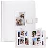 COLOCASTLE Album Fotografico 272+1 Tasche compatibile con Instax Mini 3 Pollici Film | Compatibile con Fujifilm Instax Mini 13 12 11 9 8 25 70 90 40 99 SE 7+ Mini LiPlay Link2 EVO, Polaroid Snap PIC-300