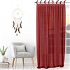 Soleil d'ocre, Spirit Tenda trasparente a laccetti, arancione, 140x250 cm