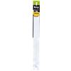 Korbond Zip in Nylon, 25 cm, Colore: Bianco