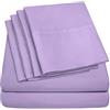Sweet Home Collection Set di lenzuola per letto king size, 6 pezzi, collezione Supreme, microfibra spazzolata fine, tasca profonda, 2 federe extra, ottimo valore