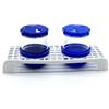 Kimmel Set saliera in plastica, Colore: Blu