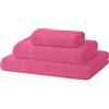 Degrees home - Set teli bagno - Telo doccia, asciugamano e bidet - 100% cotone - 480 g/mq - 1-30X50 / 1-50X100 / 1-65X130 - Rosa