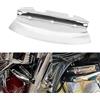 HDBUBALUS Deflettore del Vento A Triplo Albero Inferiore Cromato Adatto per Harley Touring Electra Glide Road Glide Road King Street Glide 2014 2015 2016 2017 2018 2019