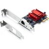 10Gtek® Gigabit PCIE Scheda di Rete per Intel I210-T1 - I210 Chip, Single Porte RJ45, 1Gbit PCI Express Ethernet LAN Card, 10/100/1000Mbps NIC per Windows Server, Win8, 10, XP and Linux