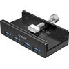 ORICO Hub USB 3.0, 4 Porte Splitter USB SuperVelocità 5Gbps in Alluminio, Compatibile con iMac, PS5, Hard Disk Esterni, Monitor, Tastiere e Dispositivi USB