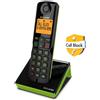 Alcatel Telefono cordless Alcatel S280 EWE Telefono cordless con blocco delle chiamate Nero/Verde [ATL1425420]