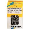 Gesipa Rivetti ciechi in acciaio inox PolyGrip da 1460000 pollici, argento, 4 x 17 mm, set da 50 pezzi