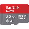 SANDISK SCHEDA DI MEMORIA SANDISK Ultra A1 32GB + adatt