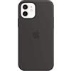 APPLE Custodia MagSafe in silicone per iPhone 12/12 Pro - Nero