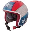 Baruffaldi Casco Moto Jet Vintage in Fibra Baruffaldi Zeon America Stri